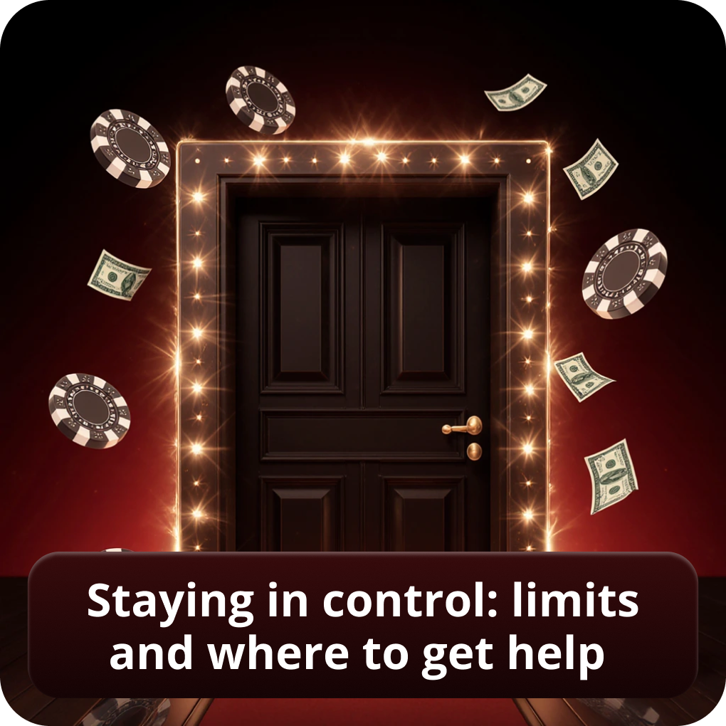 Staying in Control: Limits and Where to Get Help