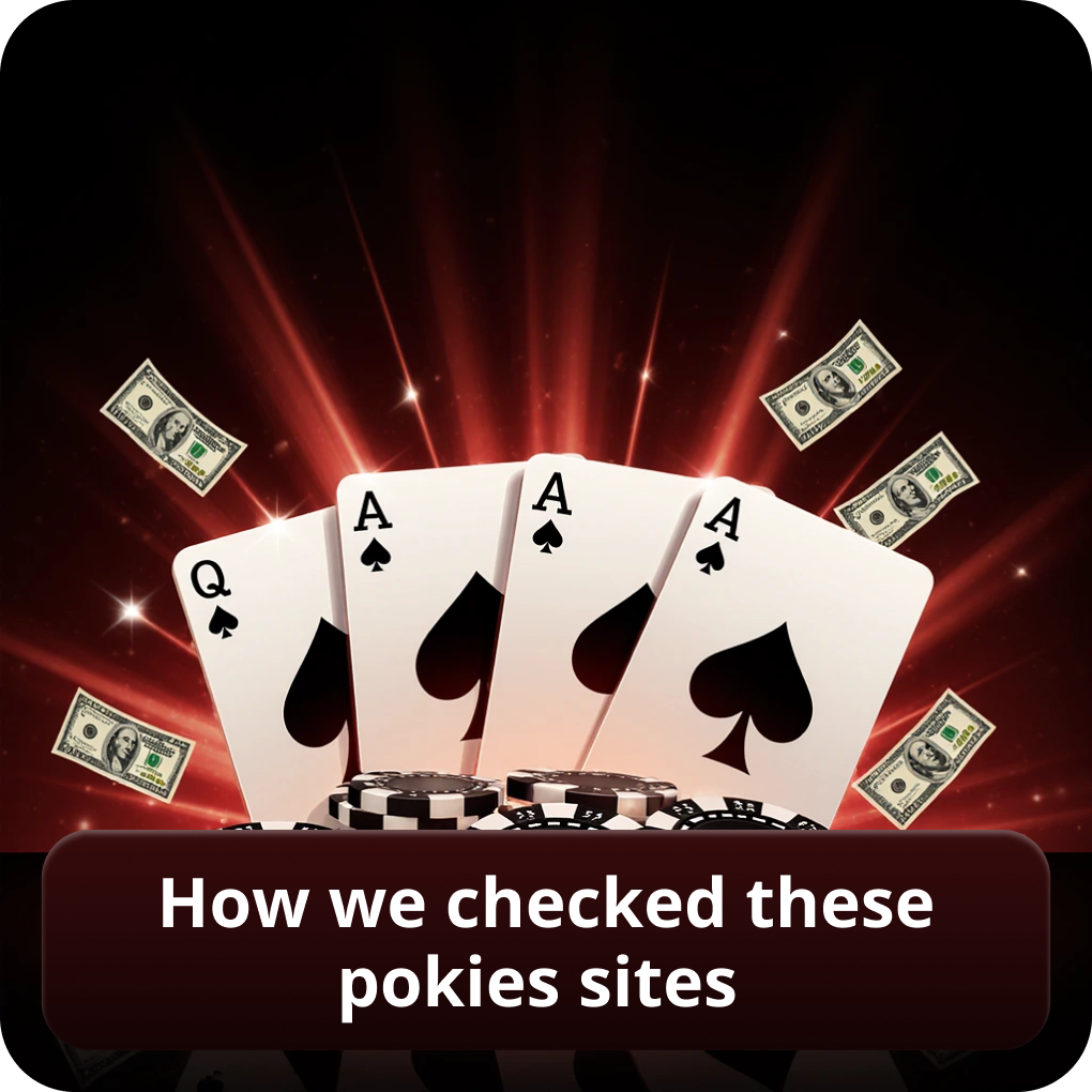 How We Checked These Pokies Sites